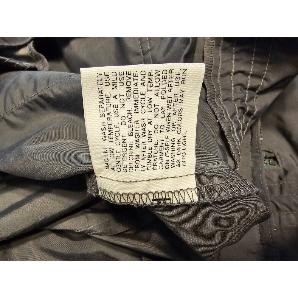 Vtg Roffe Made in USA MEDIUM Mens F-16 Style 2363 Gray Snow Suit One Piece Bibs - Picture 9 of 10